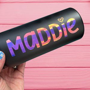 Custom Holographic Vinyl Custom Decals Stickers Personalized Lettering